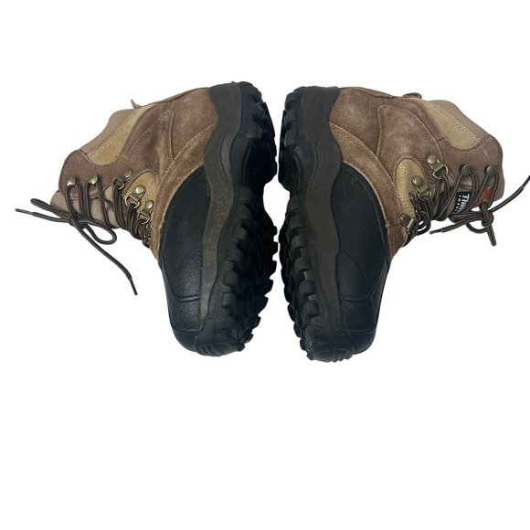 Ozark Trail Womens Size 7 Brown Suede Waterproof Winter Snow Boots - Picture 4 of 8